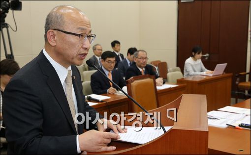 [포토]보고하는 문형표 장관