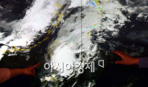 [포토]'태풍 노을 북상'