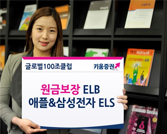 키움證, '글로벌 100조 클럽 ELB'등 3종 판매