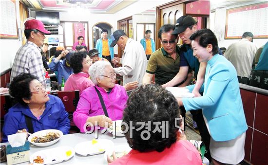 순천시 조곡동 ‘우짜 우짜’사랑과 정 나눔 행사