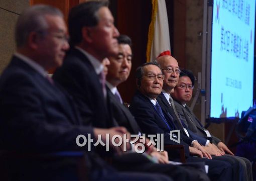 [포토]한국 경제인 바라보는 일본 경제인 