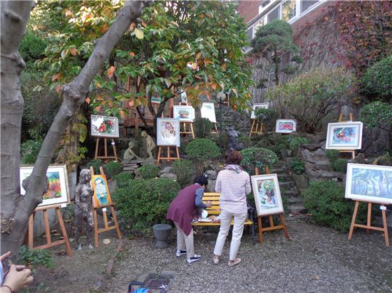 정릉 교수단지 정원 축제 오세요