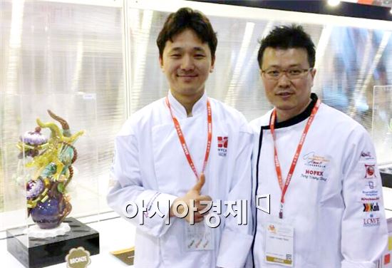 호남대 이관우씨, 한국인 유일출전 ‘HKICC설탕공예부문’ 동메달