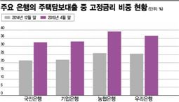 '고정금리 주담대출' 비중 확 뛰었네…안심전환 덕?