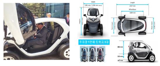서울시내 치킨배달, 오토바이 대신 '전기車' 달린다
