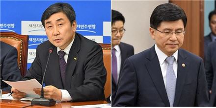 황교안 총리지명…'절친' 이종걸 "김기춘 아바타" 직격탄