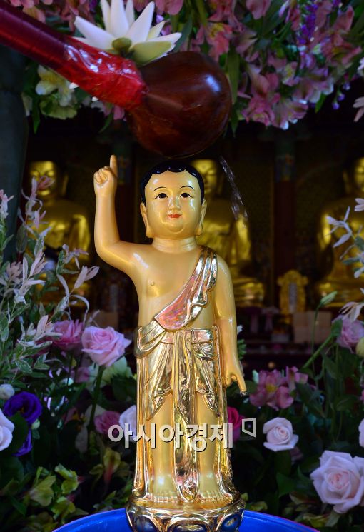 [포토]'관불의식'