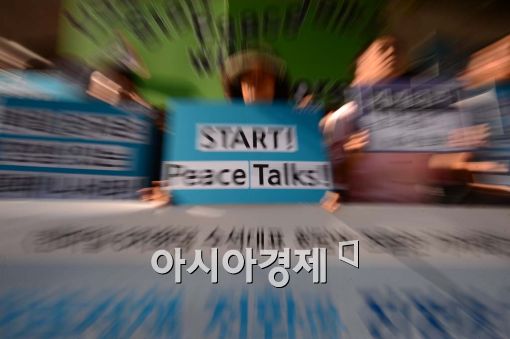 [포토]진정성 있는 대화를 원한다 