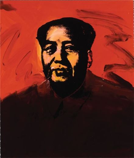 '마오(Mao)' 1973년 ⓒ 2015 The Andy Warhol Foundation for the Visual Arts, Inc.