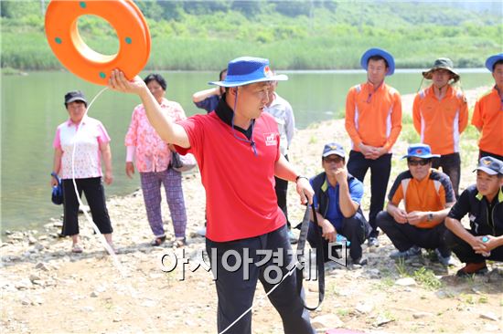 전남소방본부, 물놀이 장소 59곳서 민관 합동 여름철 안전 활동