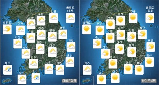 오늘의 날씨, 무더위 지속…제주지역 새벽 한때 '비'