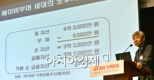 [자산배분포럼]강창희 대표 "퇴직연금, 투자형 상품 비중 늘려야"
