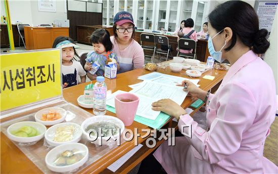 [포토]광주시 동구, 영양플러스사업 신규 대상 접수