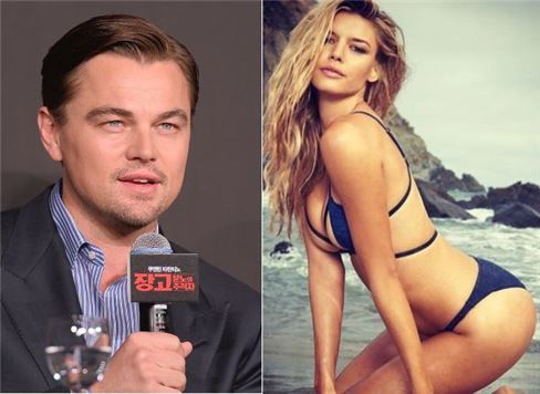 디카프리오, '16세 연하' 모델과 염문설…"클럽서 데이트"