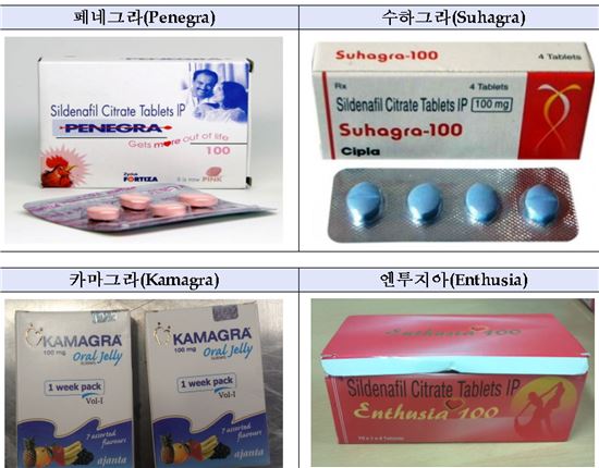 'OO그라' 발기부전제 의사 처방 없으면 "밀수" 처벌