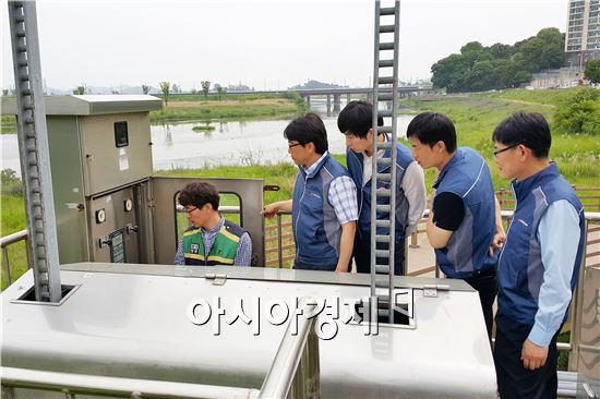 광주시 광산구 안전점검의 날, 풍수해 사고 예방 및 캠페인 