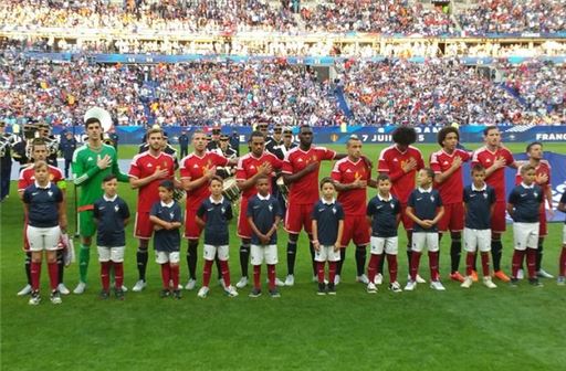 '피파 A매치' 벨기에, 프랑스에 4대 3 승리…펠라이니 '멀티골'