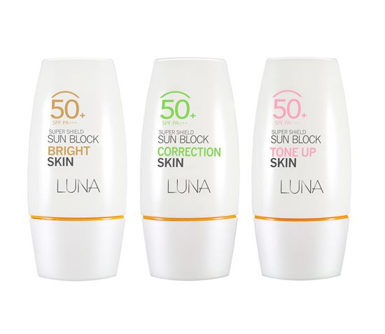 루나, 슈퍼쉴드 선 블록 3종 선봬