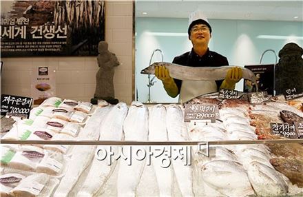 [포토]광주신세계, 제주 청정의 맛·은갈치 선보여