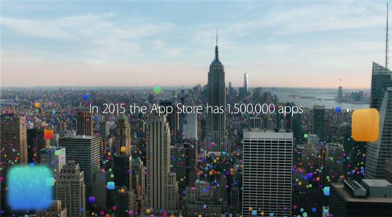 [WWDC15]애플 "최다 앱 보유 마켓은 앱스토어" 품질·보안·매출도 최고