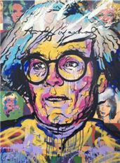 세계적인 그래피티 아티스트 알렉 모노폴리의 대표작 중 하나인 ‘Warhol’ / 