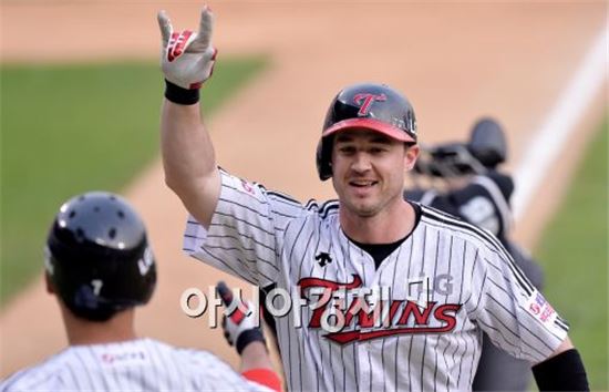 [포토]한나한, '시작부터 화끈한 스리런!'