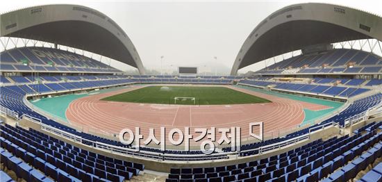 광주U대회 주경기장, 최고등급 육상경기장 ‘인증’