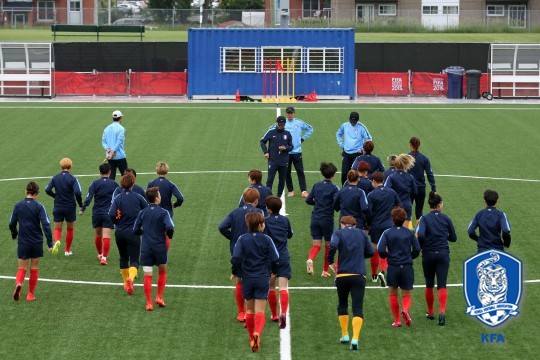 여자축구대표팀[사진=대한축구협회 제공]