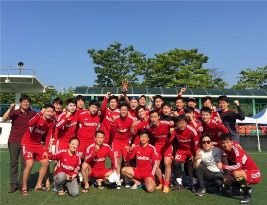 딜로이트 안진, 4대 회계법인 축구대회 통산 7회 우승