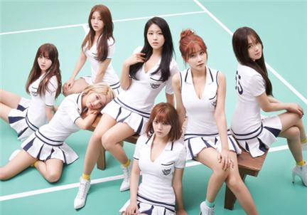 AOA, 스포티한 청순 매력 발산…'순정만화' 비주얼