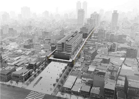 과거-현재 공존하는 세운상가…서울시, 국제현상공모작 선정