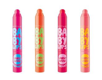 메이블린 뉴욕, 베이비립스 캔디와우 립밤 4종 출시