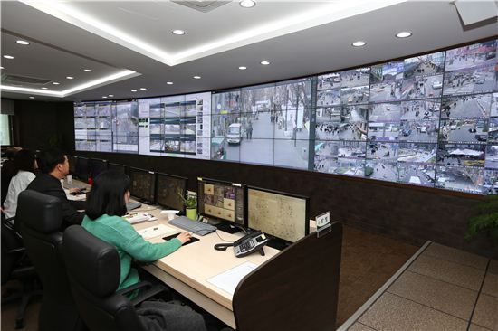 종로 CCTV통합안전센터 