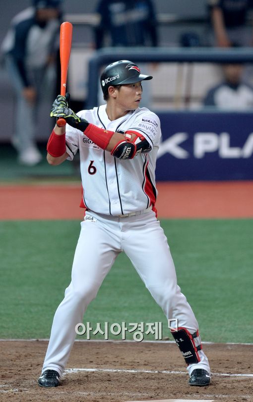 [포토]박경수, '통산 1,000경기 출장'