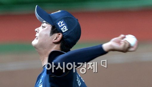 [포토]임정호, '있는 힘껏'