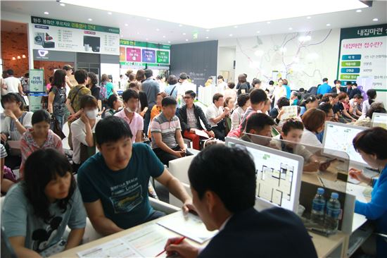 대우건설, 기흥역센트럴·원주봉화산 푸르지오 견본주택 5.5만명 방문