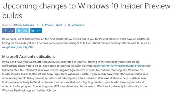 MS "윈도우10 체험판 이용자, 정품 무료 업그레이드"