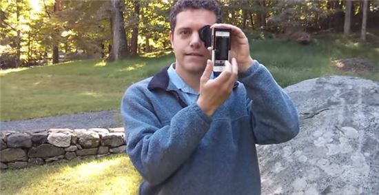 아이폰용 시력 검사 장비…"단가 10분의 1에 불과 "