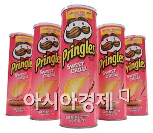 프링글스, 2개월 한정 '프링글스 스윗칠리' 출시