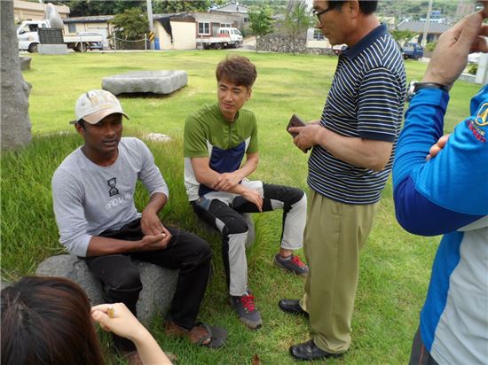 고흥경찰, 외국인근로자 인권침해 실태 점검