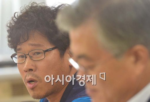 [포토]인사말하는 한상균 민주노총위원장 