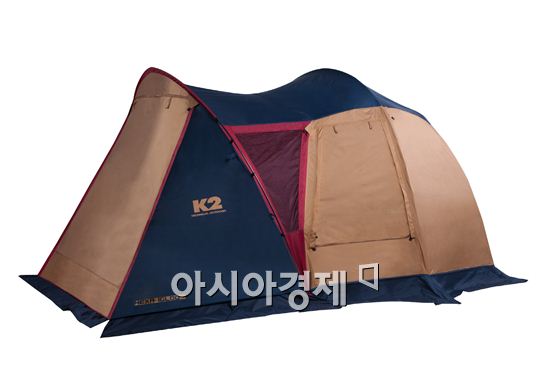 K2, 바람저항 최소화한 이글루형 텐트 출시