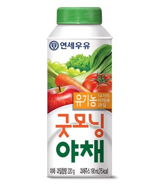연세우유, ‘굿모닝 야채’ 출시