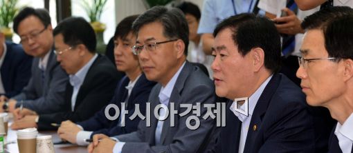 [포토]모두발언하는 최경환 경제부총리