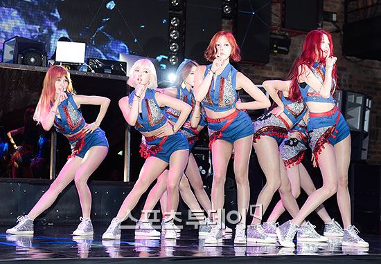 나인뮤지스. 사진=스포츠투데이DB