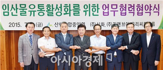 산림산업의 신성장 사업발굴을 위한 협약식 개최