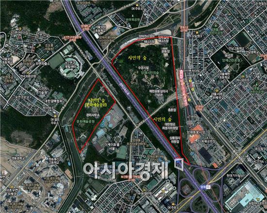 서울시, '시민의 숲' 공원 재조성 사업 현상설계 공모