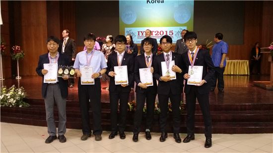 韓, 국제청소년물리토너먼트대회 은상 수상