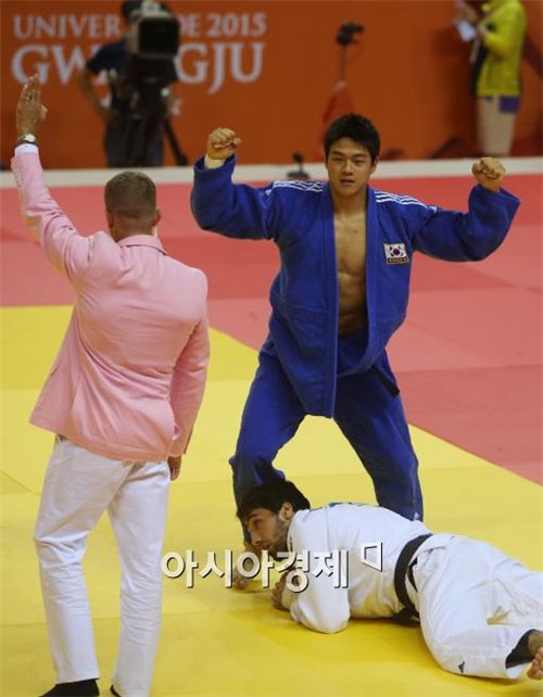 유도 곽동한·김성연, 광주 U-대회 '金' 획득