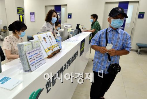 [포토]메르스 여파를 딛고....재개원하는 강동성심병원